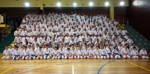 組手選手対象のポーランド合宿で杉村師範・森指導員が指導