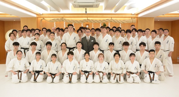 松井館長が出席して世界大会代表選手&全国選手強化稽古を実施